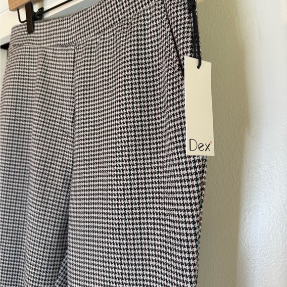 Dex Brown Black Cream Patterned Pants New W: 15” I: 29” R: 11 - Picture 4 of 7